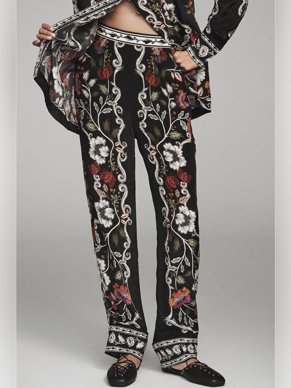Farm Rio Rocco Flowers Pants NWT